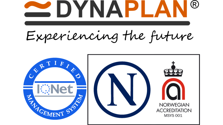 Dynaplan’s security management is ISO/IEC 27001:2013 certified